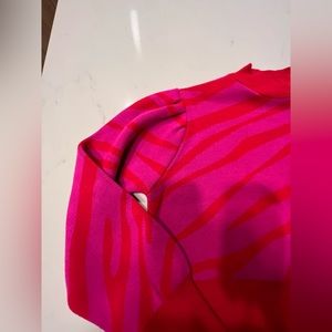 Red pink stylish top